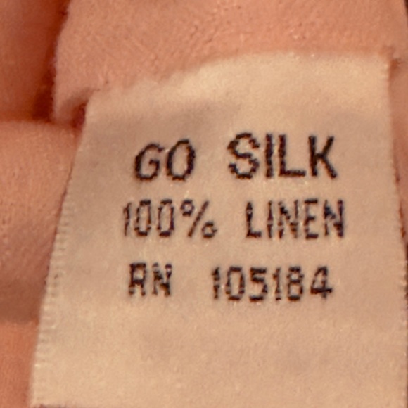 LINEN PLUS SIZE WOMEN SHIRT PRE OWNED - Picture 7 of 7